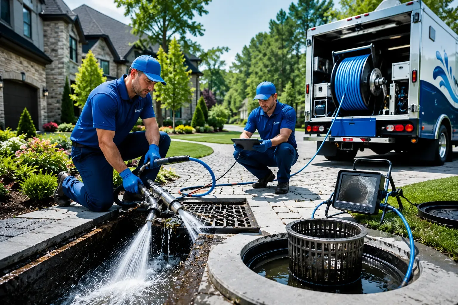 Local outdoor drain cleaning professionals in Nassawadox, VA